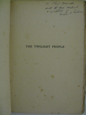 The Twilight People by Seumas O'Sullivan