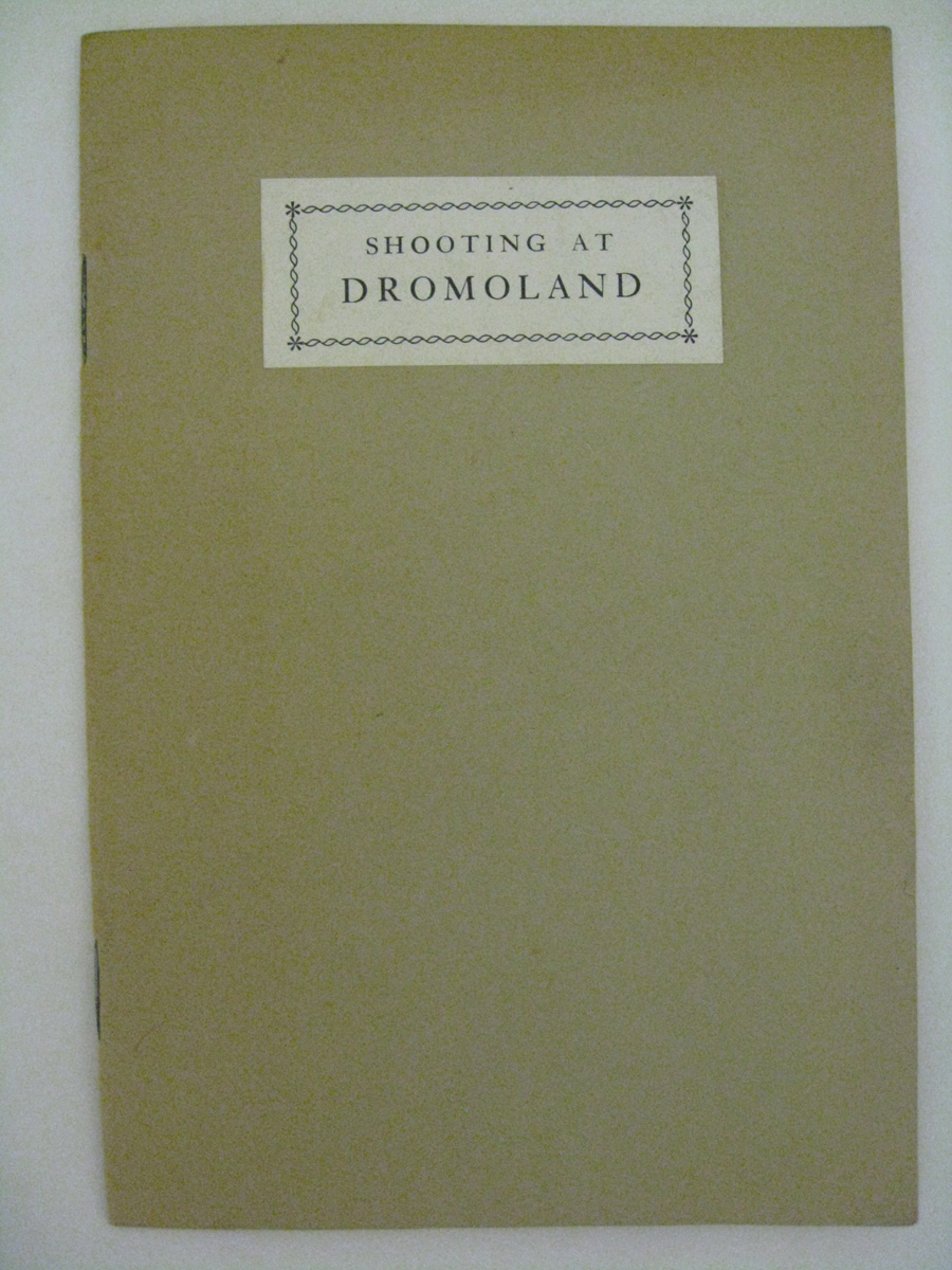 Directions for a Day's Shooting at Dromoland by Sir Edward O'Brien