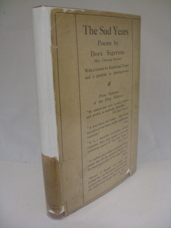 The Sad Years by Dora Sigerson