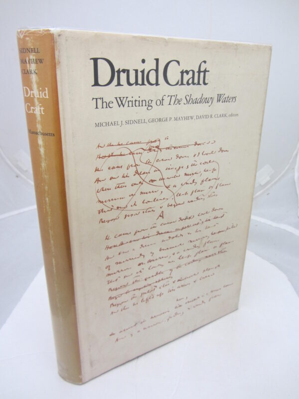 Druid Craft. Inscribed Copy by WB Yeats  (M.J.  Sidnell