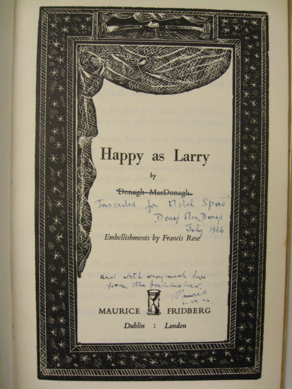 Happy As Larry by Donagh MacDonagh