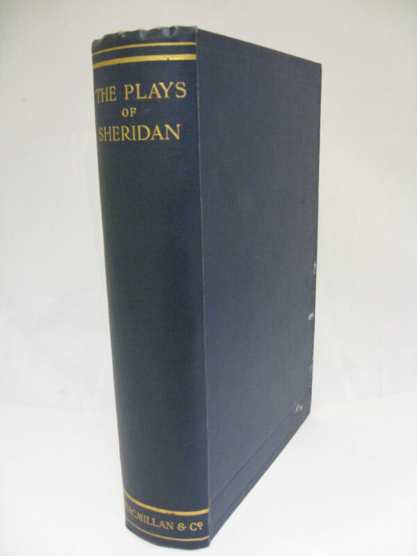 The Plays of Richard Brinsley Sheridan by Richard Brinsley Sheridan