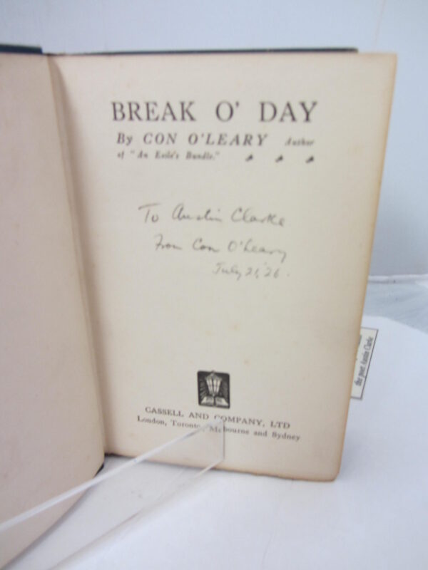 Break O'Day by Con O'Leary