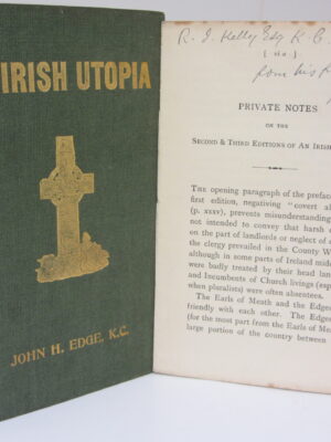 An Irish Utopia by John H Edge