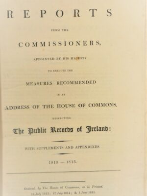 The Public Records Of Ireland (1810-1825) by Public Records Office