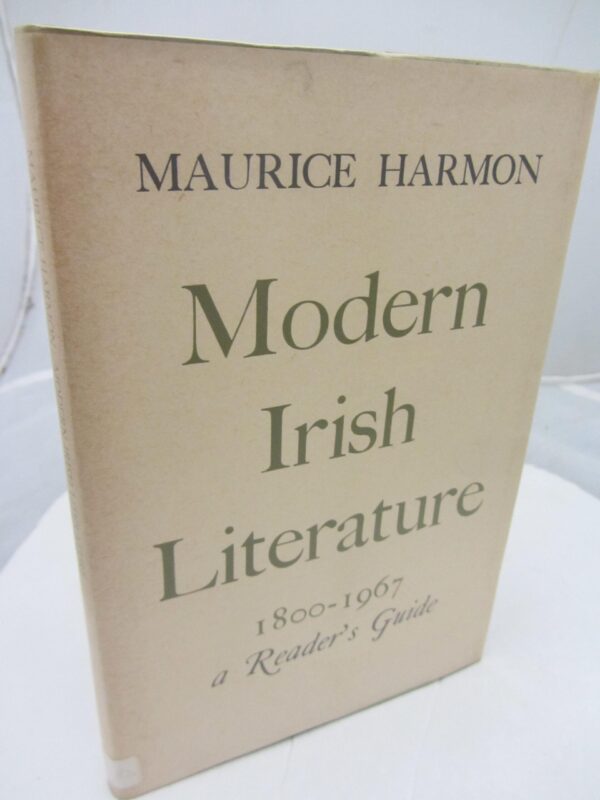 Modern Irish Literature 1800-1967 by Maurice Harmon