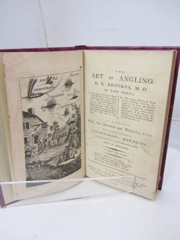 The Art of Angling. In Two Parts. With One Hundred and Thirty-Five Cuts. by Brookes