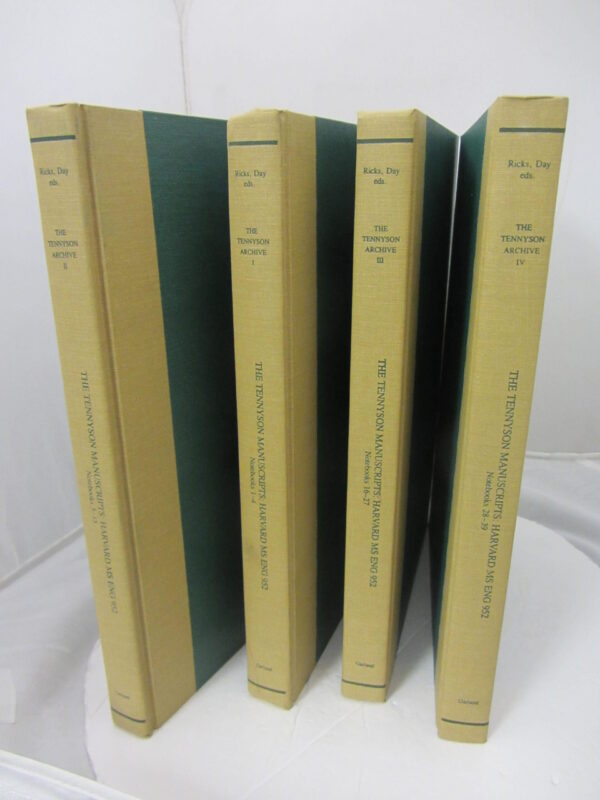 The Tennyson Archive. 31 Volumes including Index volume. by Alfred Tennyson