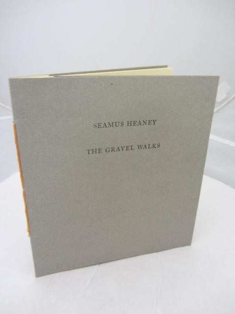 The Gravel Walks.  Limited Edition of 175 numbered copies. by Seamus Heaney