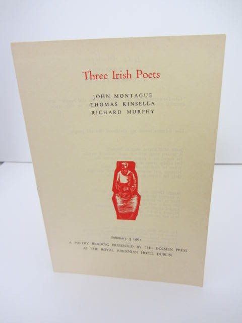 Three Irish Poets. John Montague