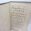 The Bishop of Worcester's Answer to Mr. Locke's Letter (First & Second Letters) 1697 by Edward Stillingfleet