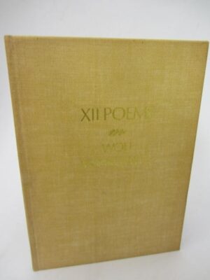XII Poems. Limited Signed Edition (1972) by Wolf Mankowitz