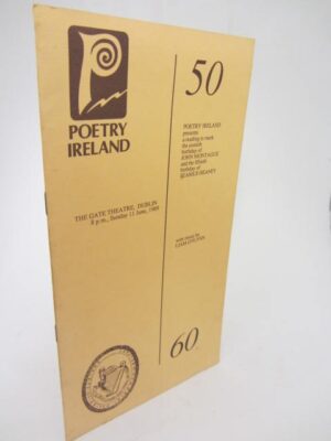 Poetry Ireland Presents A Reading. Signed Copy (1989) by Seamus Heaney & John Montague
