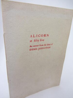 Alicorn at Fifty-Five. Limited Edition (1986) by Denis Johnston