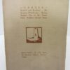 Verses: Sacred and Profane (Tower Press Booklets 1908) by Seumas O'Sullivan