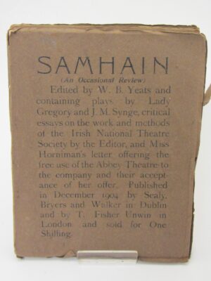Samhain: An Occasional Review. Complete Set (1901-1908) by W.B. Yeats
