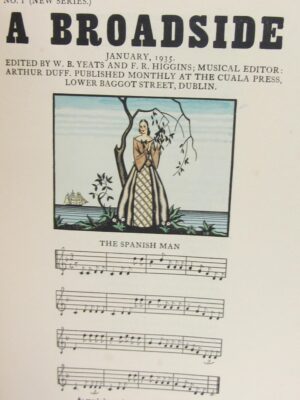 Broadsides. A Collection of Old and New Songs. One of 100 Signed Copies (1935) by W.B. Yeats & F.R. Higgins