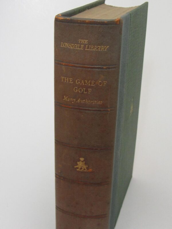 The Game of Golf.  The Lonsdale Library (1931) by Eric Parker