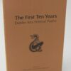 The First Ten Years. Dublin Arts Festival Poetry. Signed Copy (1979) by Peter Fallon & Dennis O'Driscoll