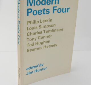 Modern Poets Four. Signed Copy (1979) by Jim Hunter