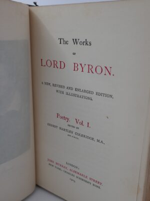 The Works of Lord Byron. In Thirteen Volumes (1900-1904.) by Lord George Gordon Byron