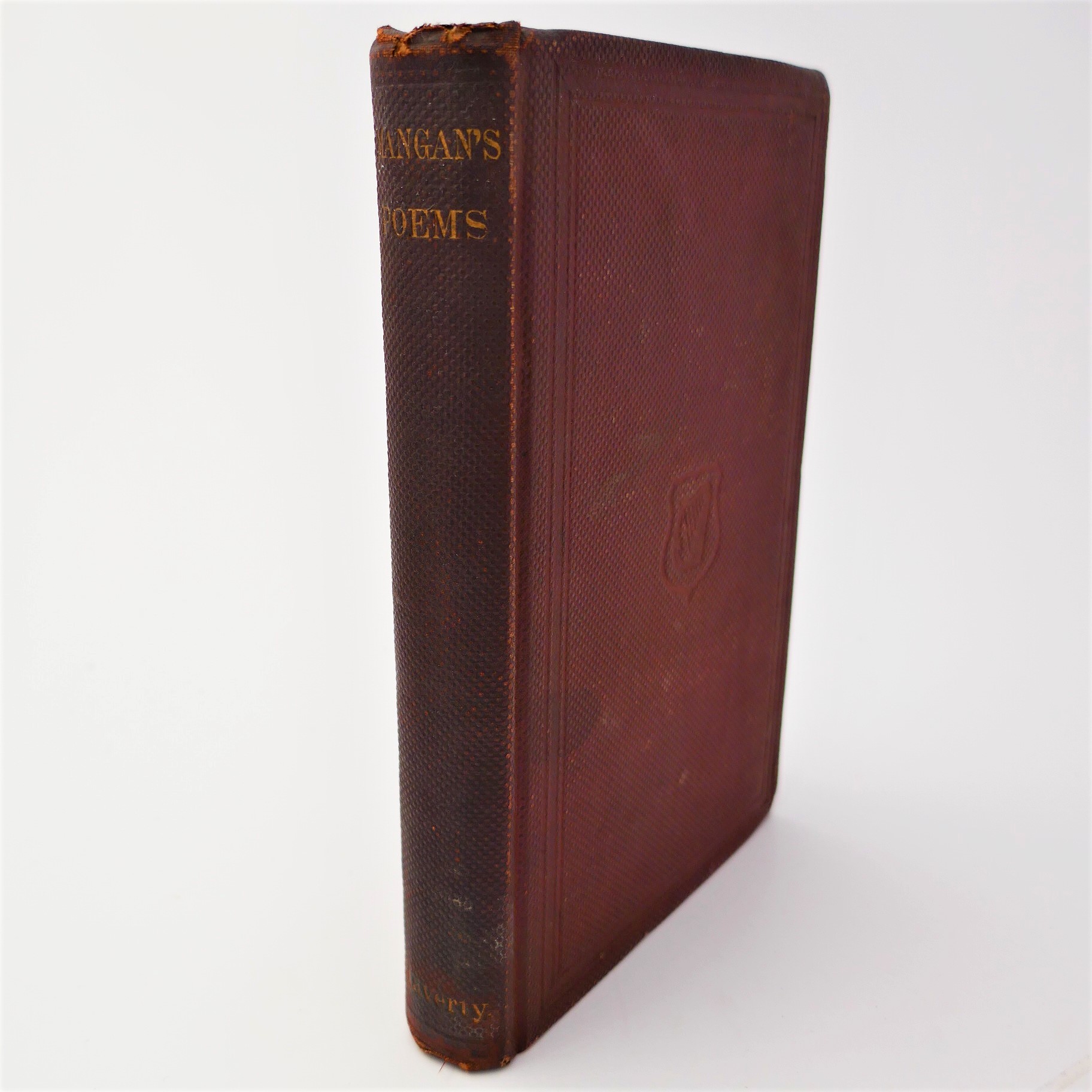 Poems of James Clarence Mangan. Introduction by John Mitchell (1859) by James Clarence Mangan