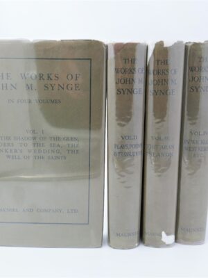 The Works of John M. Synge. Four Volumes (1910) by John M. Synge