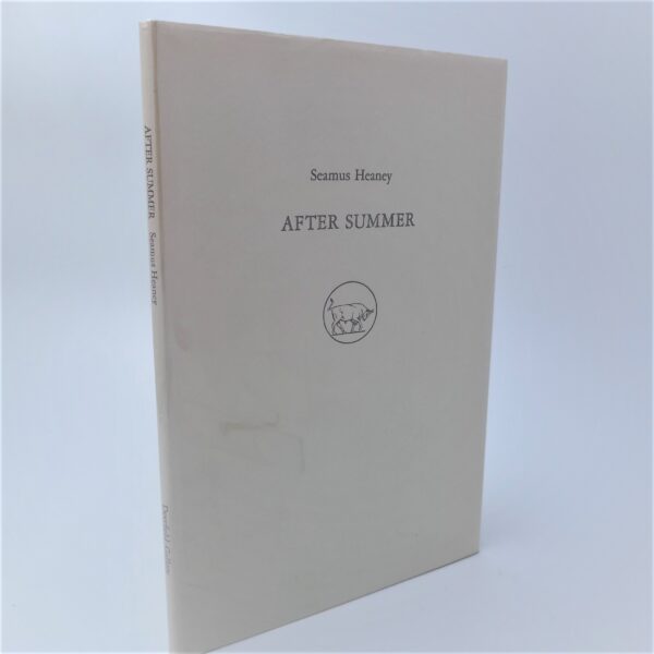 After Summer.  Limited Signed Edition (1978) by Seamus Heaney