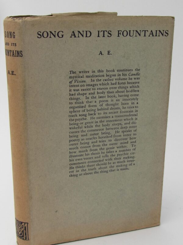 Song and its Fountains (1932) by A.E. [George Russell]