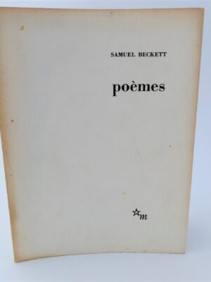 Poèmes. One Of 100 Copies. Inscribed by Beckett (1968) by Samuel Beckett