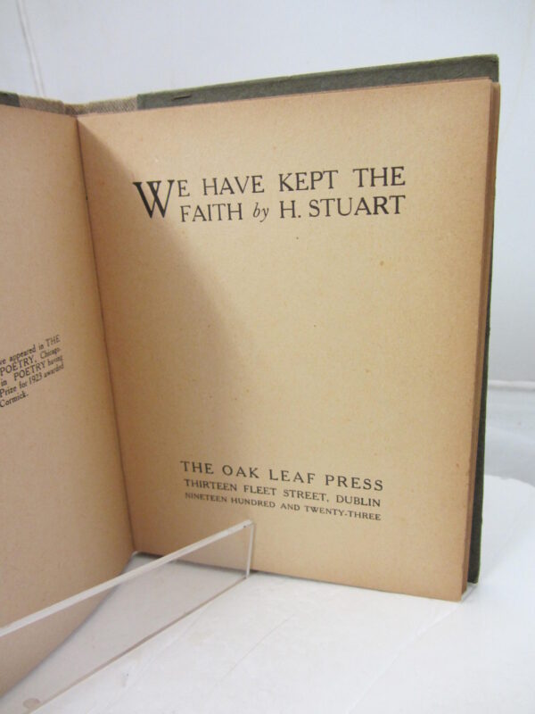 1923. First Edition by Francis Stuart