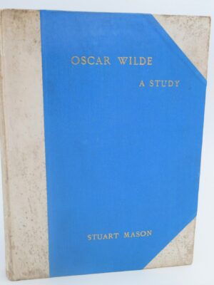 Oscar Wilde A Study. One of 50 Signed Copies (1905) by André Gide