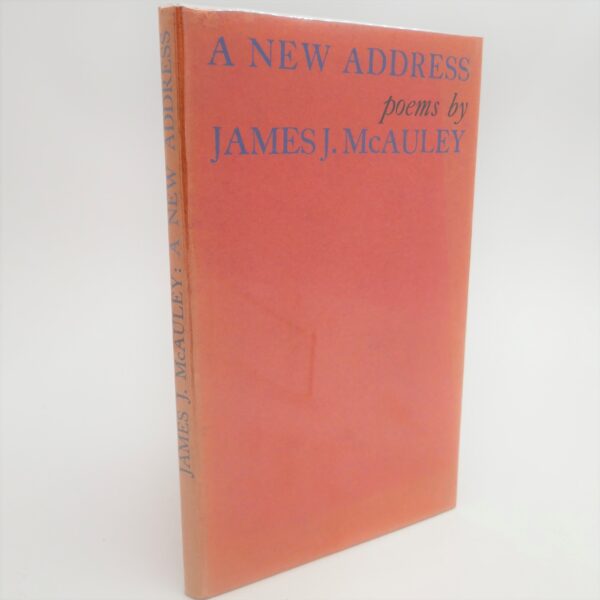 A New Address.  Poems (1965) by James McAuley