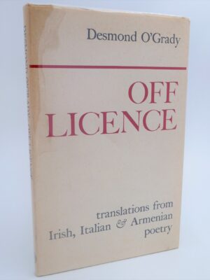 Off Licence. Translation (1968) by Desmond O'Grady