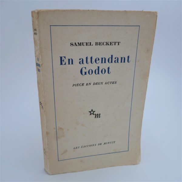 En attendant Godot: Piece en deux Actes (1954) by Samuel Beckett