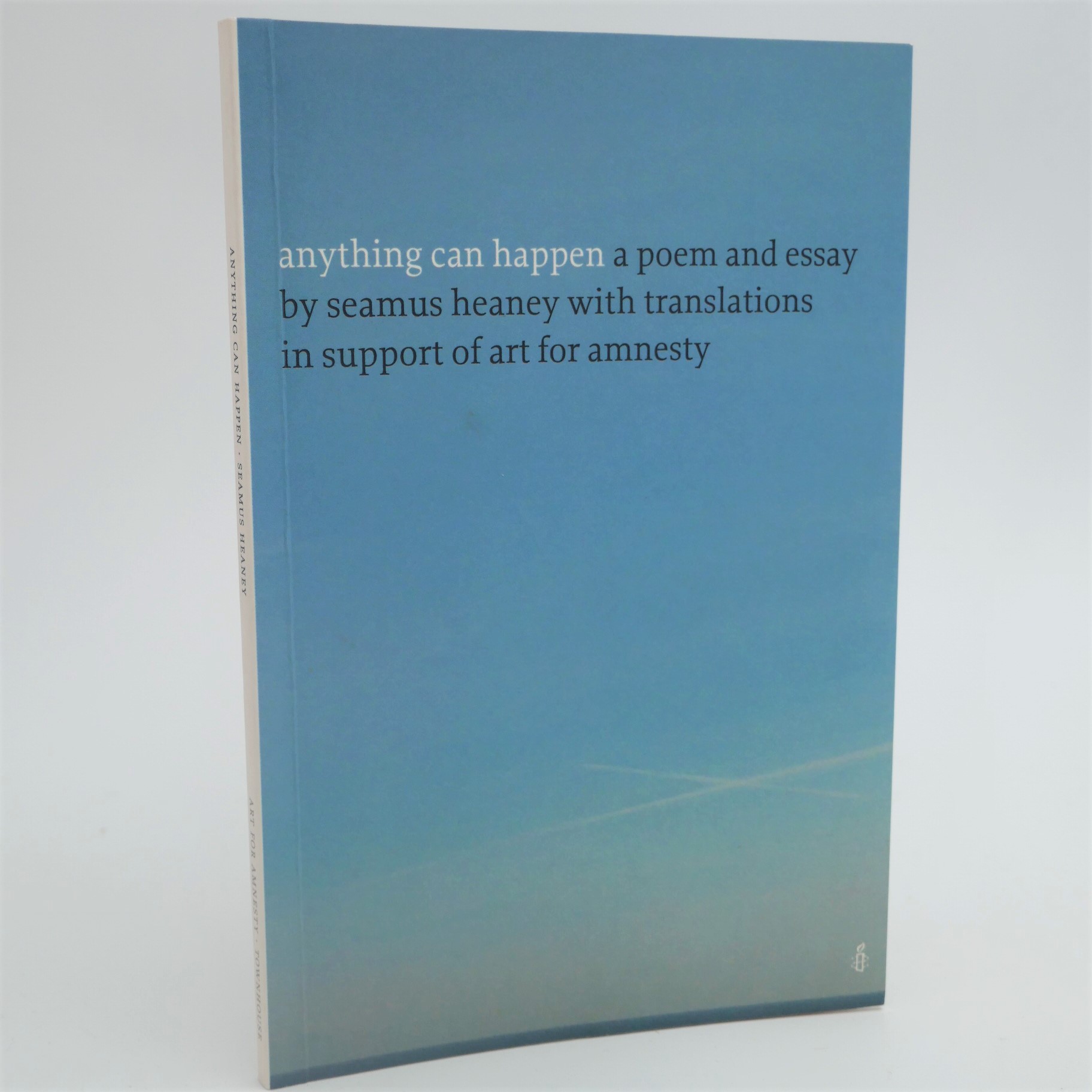 Anything Can Happen. Signed Copy (2004) by Seamus Heaney