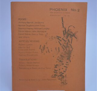 The Wife’s Tale [in] Phoenix No. 2.  Signed Copy (1967) by Seamus Heaney