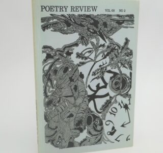 In Memoriam: Sean O’Riada [in] Poetry Review. Signed Copy (1978) by Seamus Heaney