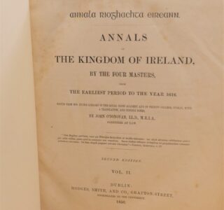 The Annals of the Kingdom of Ireland. By the Four Masters (1856) by John O'Donovan