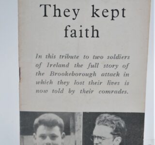 They Kept Faith (1957) by Roinn Eolais na Poblacta