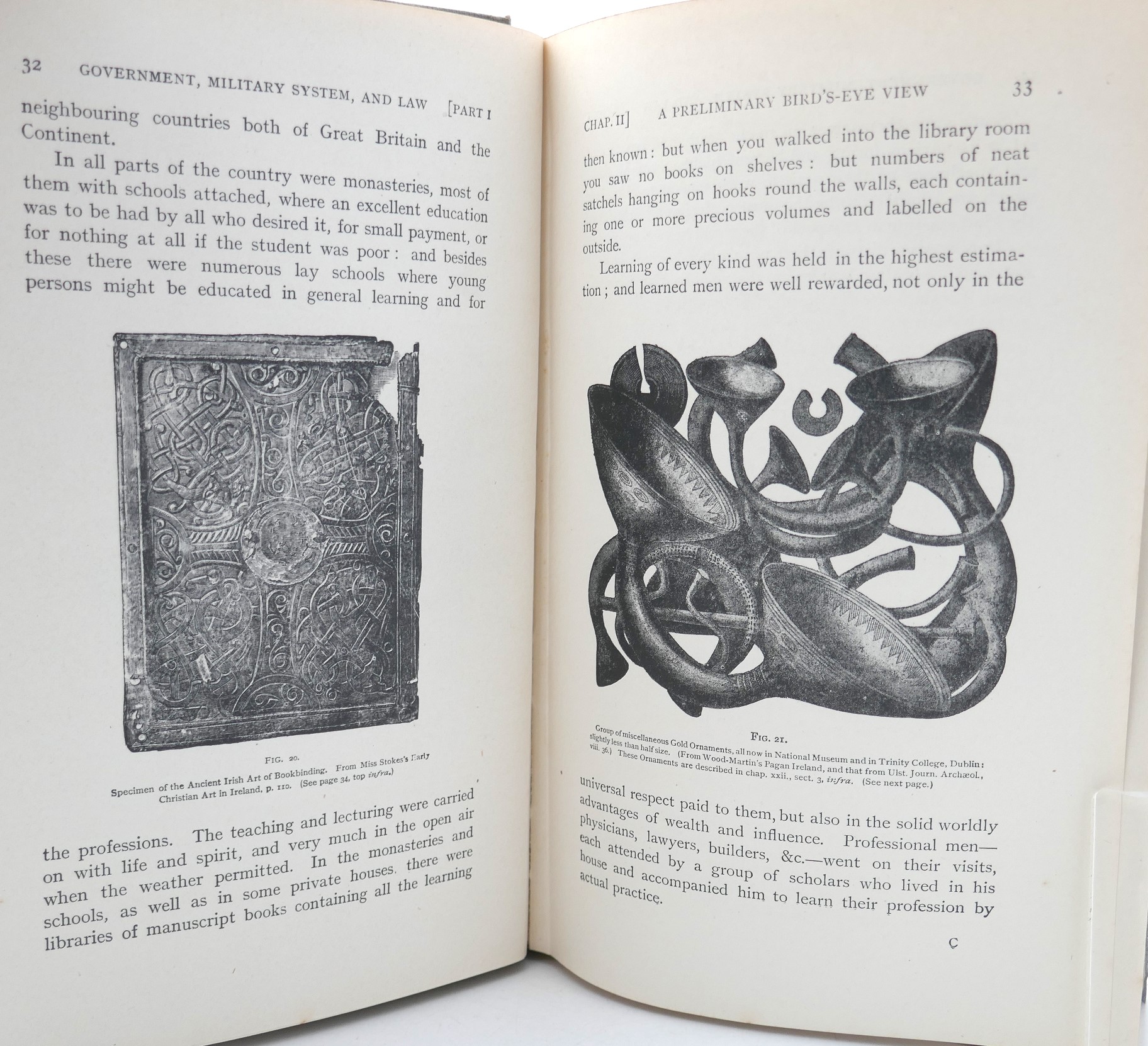A Social History of Ancient Ireland. Two Volumes (1920)