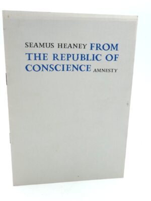 From the Republic of Conscience. Signed Copy (1985)