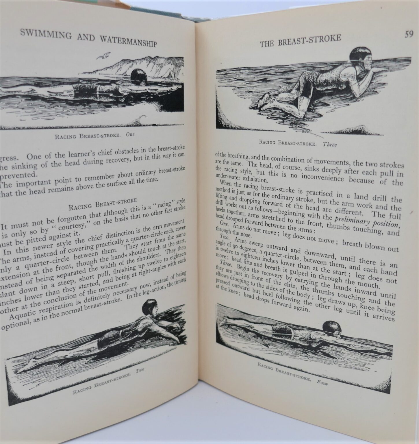 Swimming Watermanship 1933 Ulysses Rare Books
