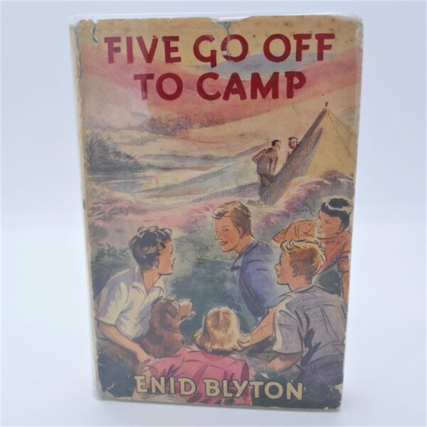 Five Go Off To Camp. First Edition (1948)
