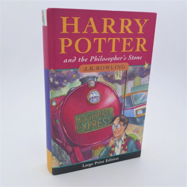 Harry Potter and The Philosopher's Stone. Large Print Edition (2001)
