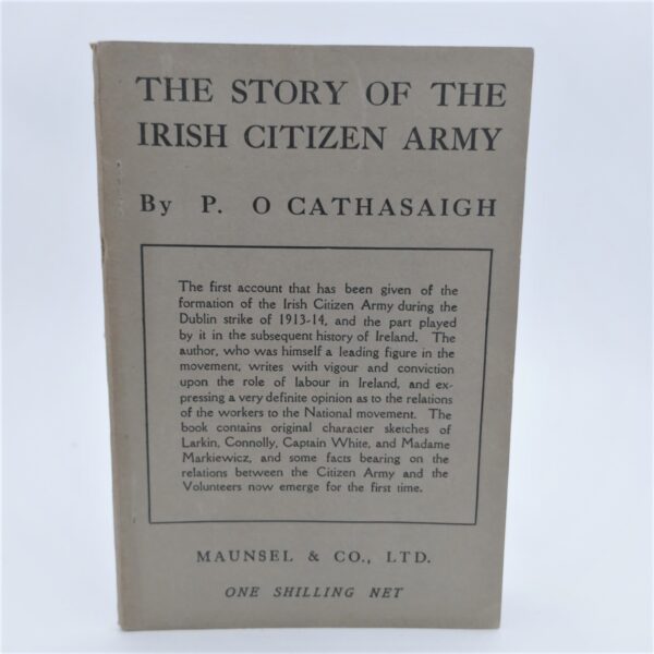 The Story of The Irish Citizen Army (1919)