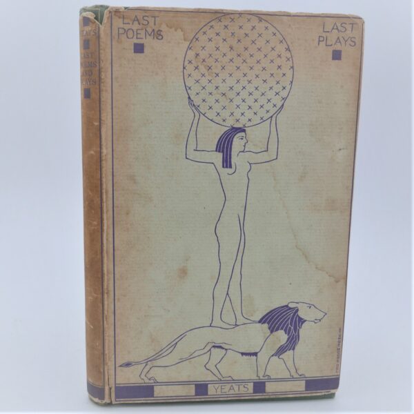 Last Poems and Plays. First Edition (1940)