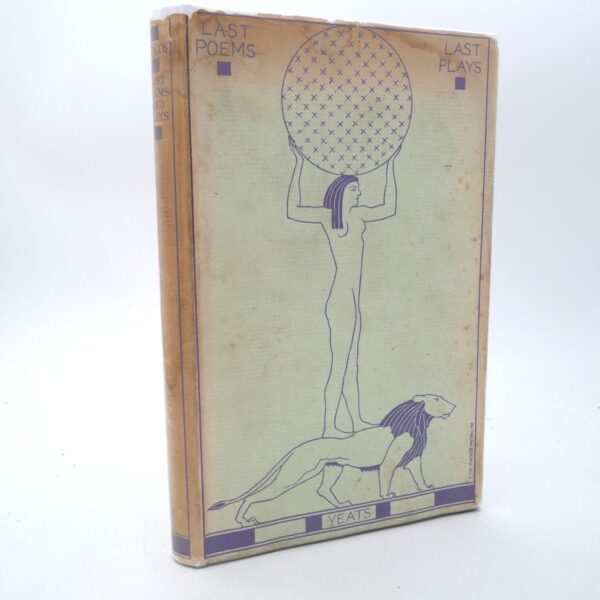 Last Poems and Plays. First Edition (1940)