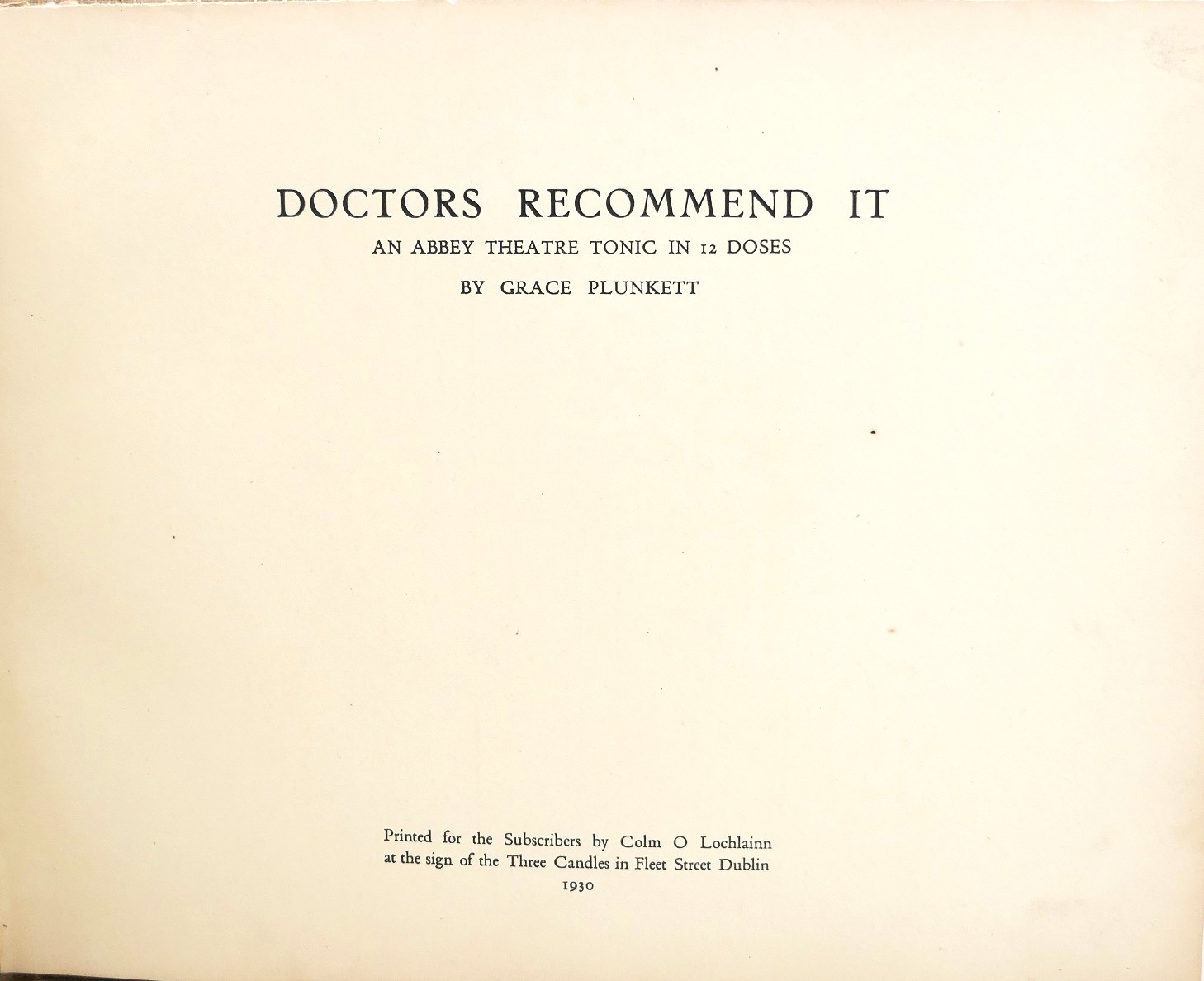 Doctors Recommend It! Limited Edition (1930) - Image 3