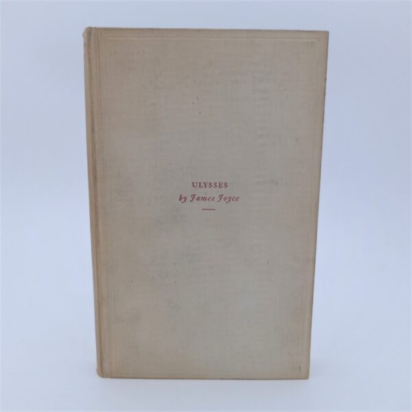 Ulysses. Hamburg: Odyssey Press (1932)